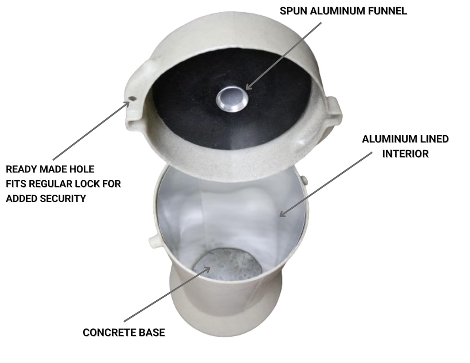 Smoke Butler Outdoor Cigarette Disposal Unit